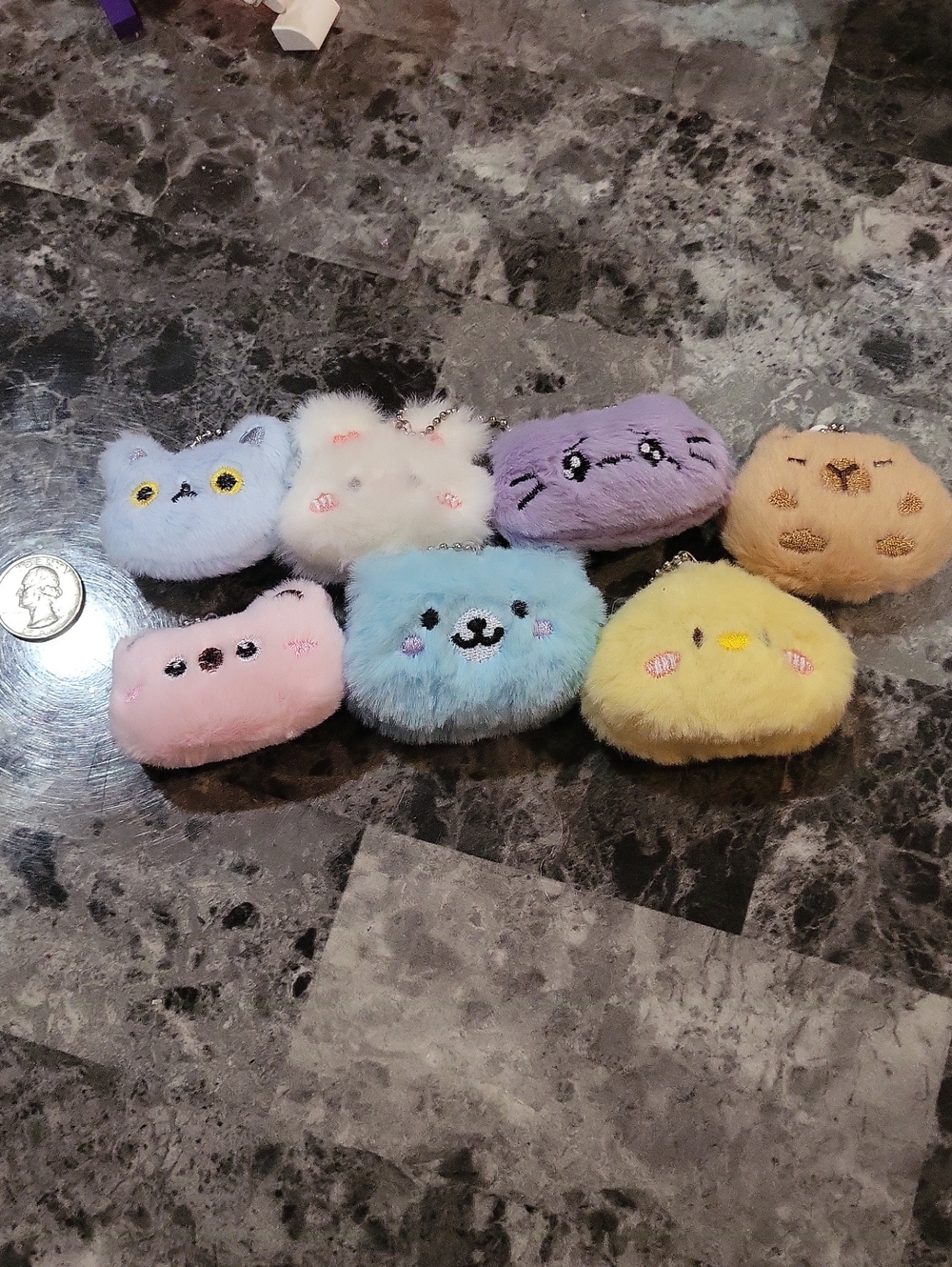 Handmade Plushy Keychains